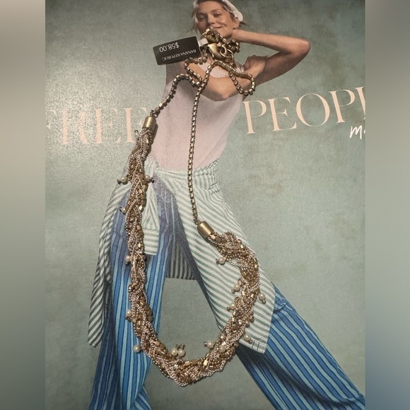 New - BR pearl accent necklace - Picture 3 of 4